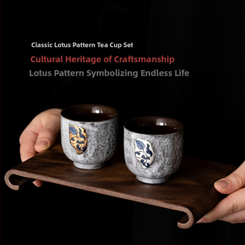 ceașcă de ceai din porțelan rustic creativ, design albastru și alb, pereche de căni pentru cuplu, veselă de ceai premium, ceașcă personală