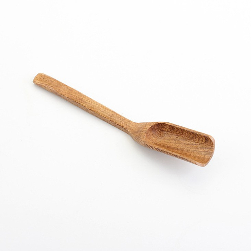 Lingură de ceai en gros din abanos, Lingură din lemn Chicken Wing, Lingură de ceai Rosewood, Lingură de ceai, accesorii pentru set de ceai, design logo