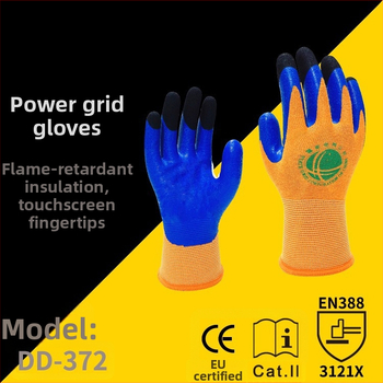 Mănuși de protecție noi pentru lucrări electrice, cu izolație ignifugă, compatibile cu ecran tactil, pentru măsurare la joasă tensiune