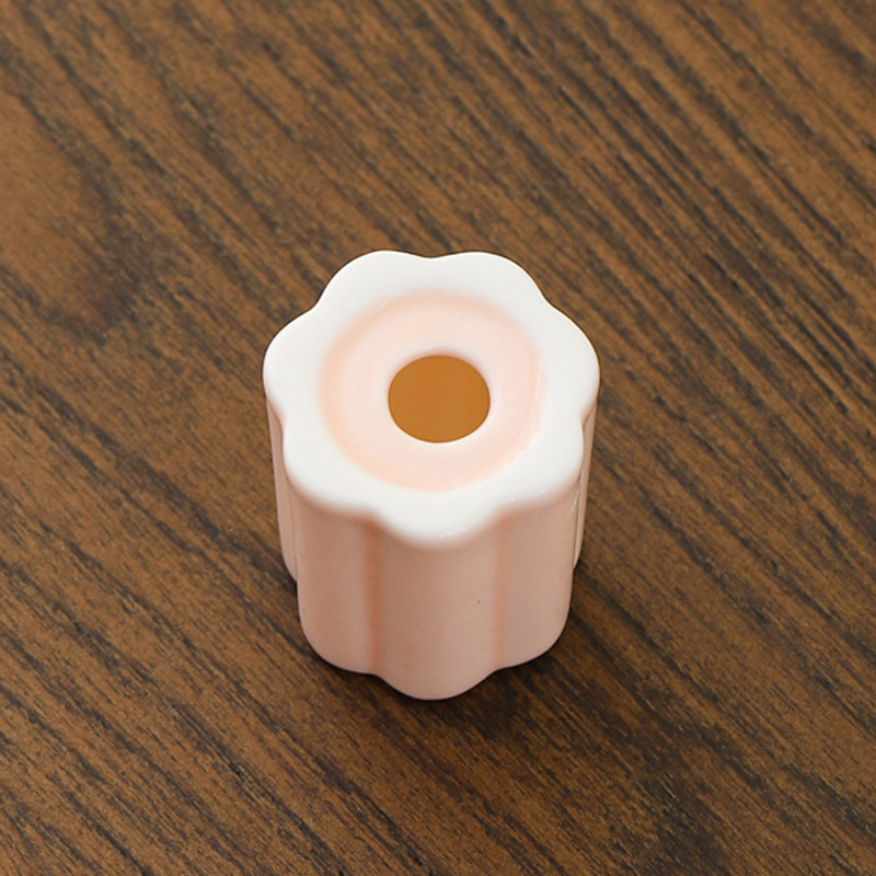 Capac ceramic pentru ceainic, cu motiv norilor norocoși, accesorii pentru ceai, suport mic pentru capac, cadou cu logo imprimat
