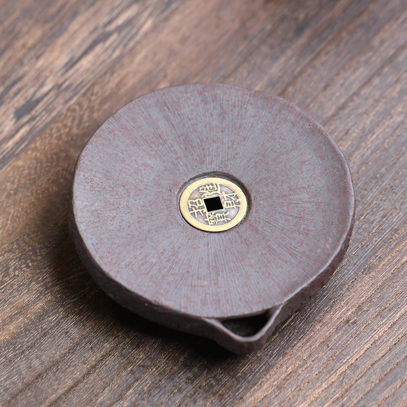 Accesorii pentru ceremonia ceaiului din lut mov, animale decorative pentru ceai, ornamente, suporturi pentru ceainice, farfurioare pentru cești, ceainice Gongfu, capace de depozitare a apei, suport pentru capacele de ceai, potrivite pentru cultivarea plant
