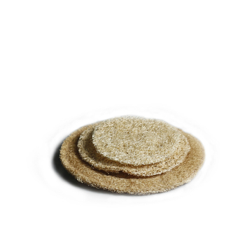 Suport pentru ceai din loofah, ceainic mov izolat, covoraș pentru infuzare uscată, accesorii de ceai din bambus împletit