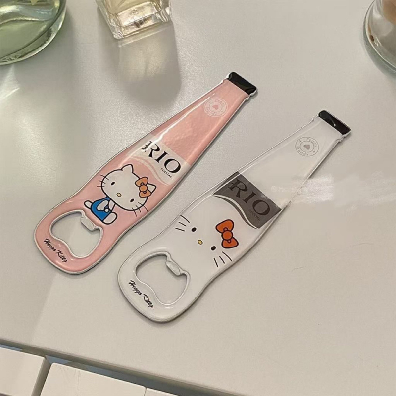 Deschizător magnetic pentru sticle cu design cartoon drăguț — pentru bere și sifon, uz casnic, design creativ personalizat