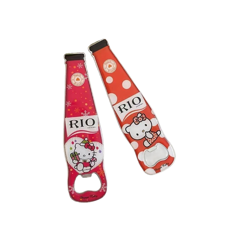 Deschizător magnetic pentru sticle cu design cartoon drăguț — pentru bere și sifon, uz casnic, design creativ personalizat