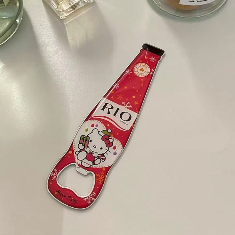 Deschizător magnetic pentru sticle cu design cartoon drăguț — pentru bere și sifon, uz casnic, design creativ personalizat
