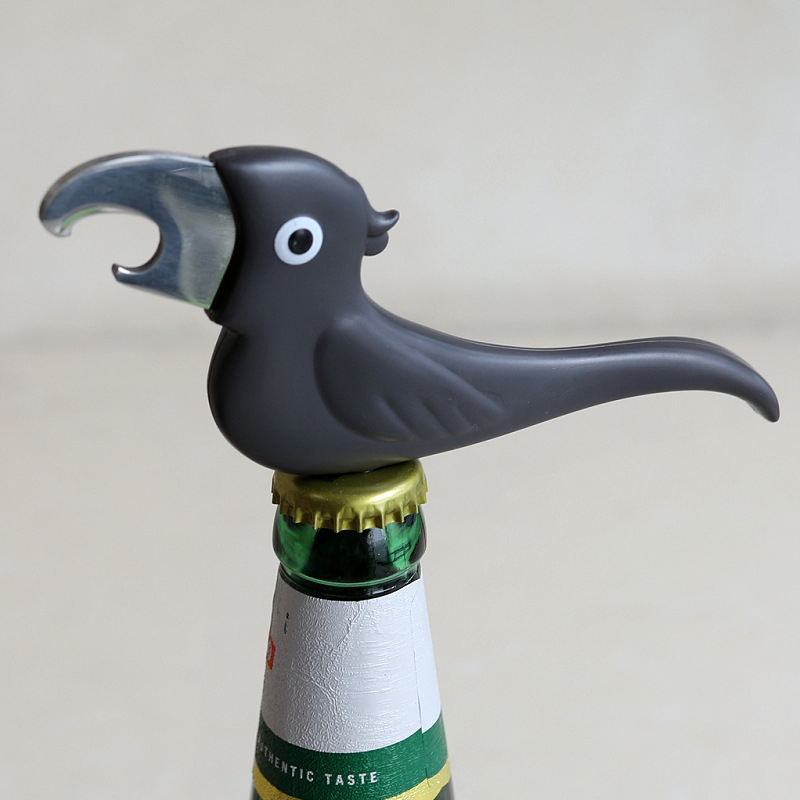 Deschizător magnetic pentru sticle de bere, cu magnet pentru frigider – 15 cm, deschiderea capacelor