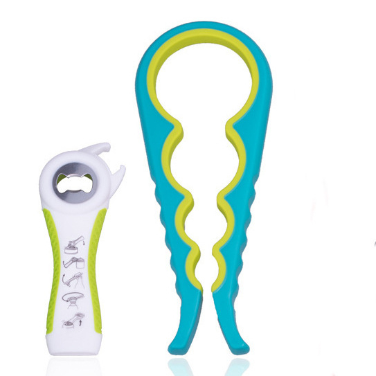 goswing Set din două piese, deschizător multifuncțional pentru capace de sticle și conserve