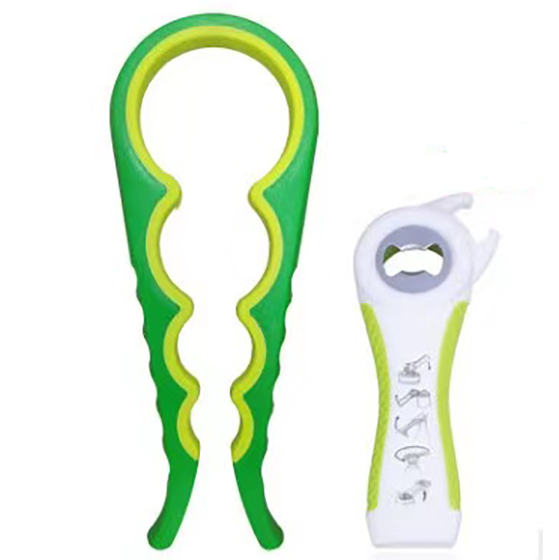 goswing Set din două piese, deschizător multifuncțional pentru capace de sticle și conserve