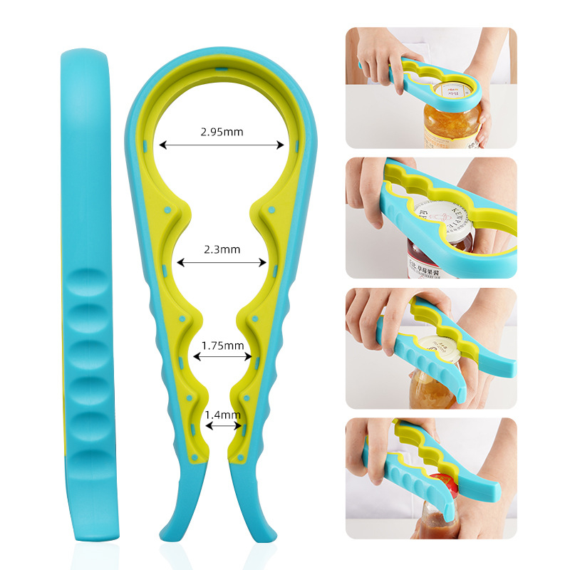 goswing Set din două piese, deschizător multifuncțional pentru capace de sticle și conserve