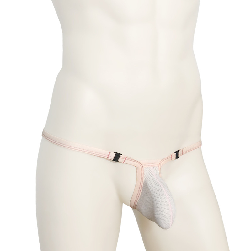 Muške mrežaste thong donje rublje, niski struk, model 8042