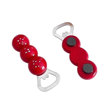 Deschizător magnetic pentru frigider cu design dovleac-brânză, drăguț și creativ