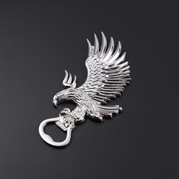 Deschizător de sticle în formă de vultur, decor de casă, cu magnet pentru frigider și breloc
