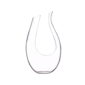 Decantator din cristal pentru vin roșu, formă în U, design harpă, transparent, pentru hoteluri și restaurante