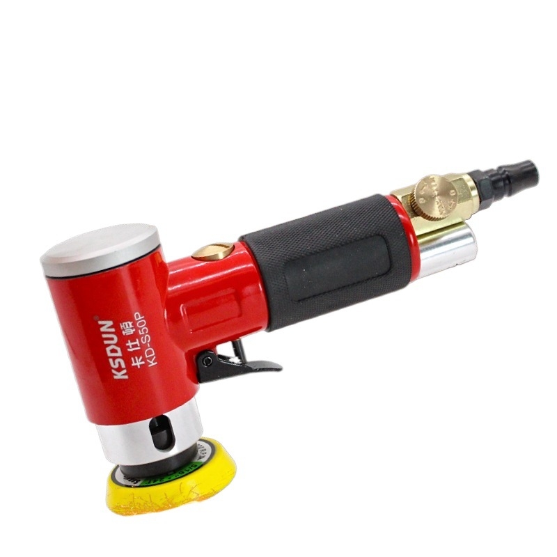 Polizor pneumatic 2–3 inch, compact, pentru lustruire și șlefuire a mașinii, cu șmirghel uscat