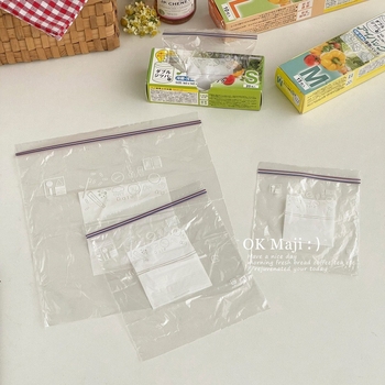 Pungi sigilate pentru frigider, de calitate alimentară — mari, medii și mici