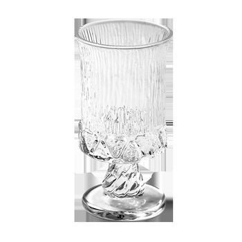 Pahar de sticlă gravat: pahar pentru whisky, pahar de vin roșu și alb, pahar pentru apă, suc și cafea — design creativ