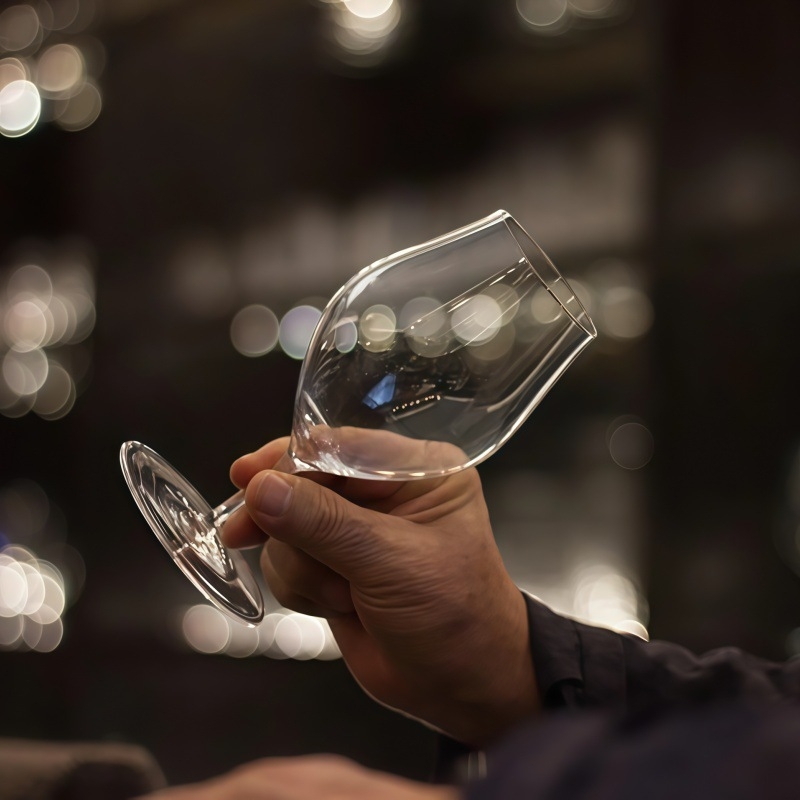 Pahar de vin din cristal, stil japonez, pentru vin roșu, alb, vin de desert și șampanie – pentru uz casnic și restaurante