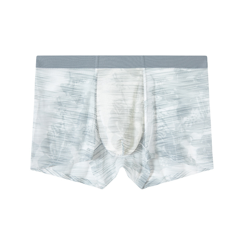 Muške mrežaste bokserice Ice Silk – brzo sušenje, prozračne, bez šavova, srednji pojas
