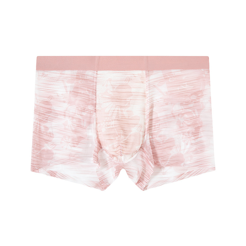 Muške mrežaste bokserice Ice Silk – brzo sušenje, prozračne, bez šavova, srednji pojas