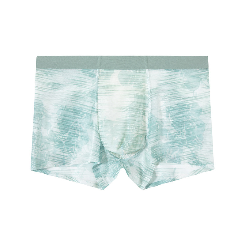 Muške mrežaste bokserice Ice Silk – brzo sušenje, prozračne, bez šavova, srednji pojas