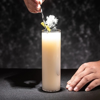 Pahar Collins pentru cocktailuri – pahar drept pentru Long Island Iced Tea, Gin Tonic, Mojito și cocktail clasic