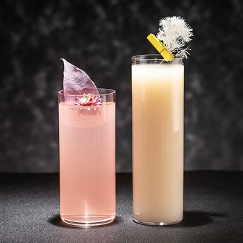 Pahar Collins pentru cocktailuri – pahar drept pentru Long Island Iced Tea, Gin Tonic, Mojito și cocktail clasic