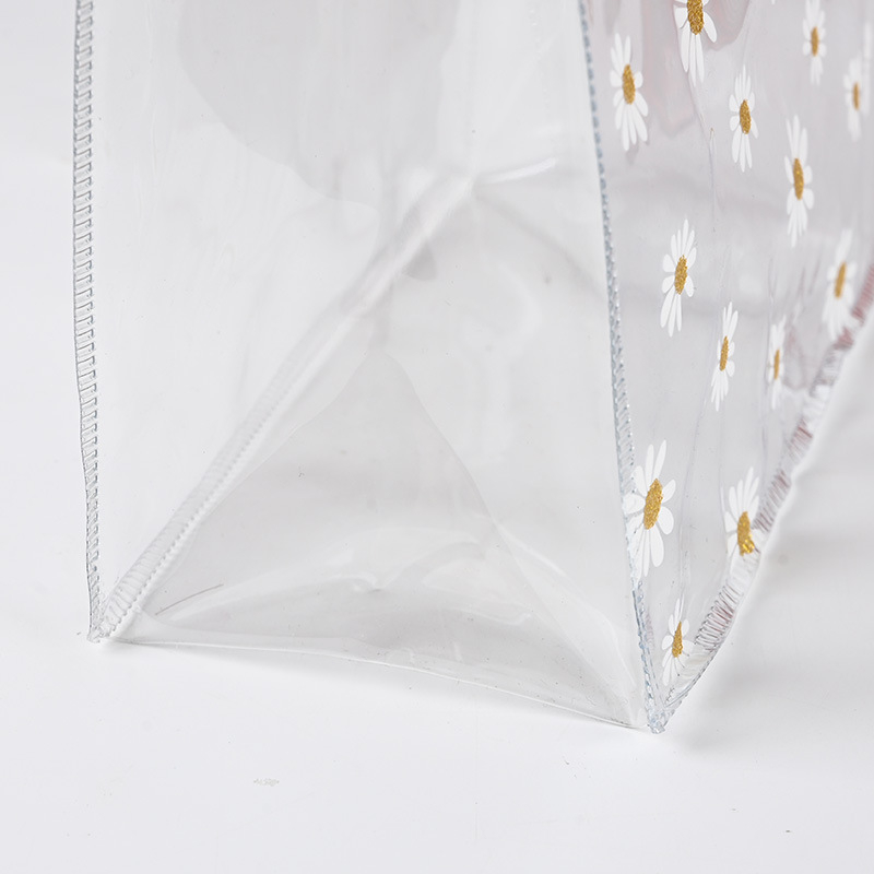 Geantă tote transparentă din PVC – suvenir, cadou pentru Festivalul Dragonului, flori și cadouri de ziua de naștere