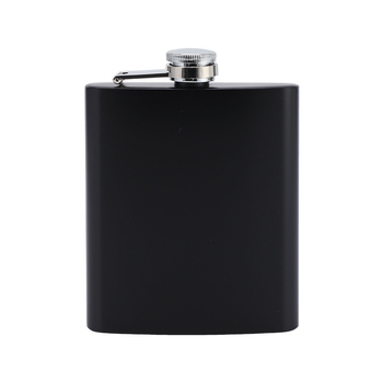 Flașă din oțel inoxidabil de 6 oz, finisaj vopsire cu spray, recipient portabil pentru exterior