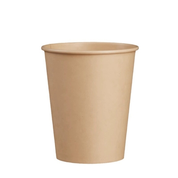 Cupe de unică folosință din hârtie, culoare solidă, pentru băuturi calde, uz casnic și în birou, 201–300 ml, ambalate în cutie