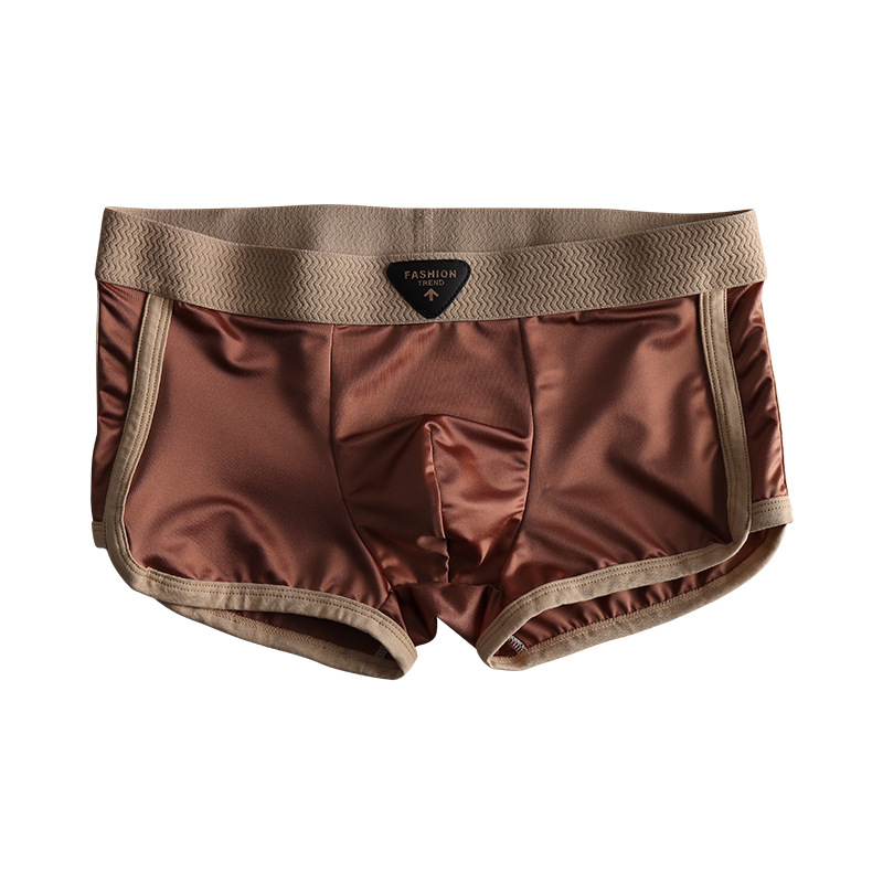 Bamilon luksuzne muške boxerice od satena s ice-silk materijalom, prozračné i antibakterijske