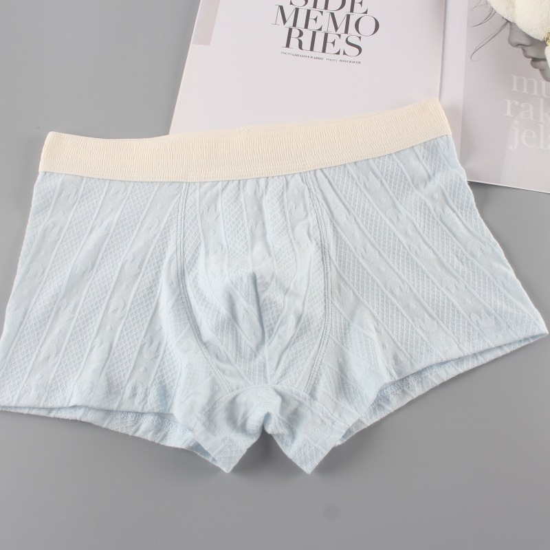 Muške bokserice od pamuka, srednjeg struka, jacquard tkanina, nježan dodir kože