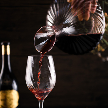 Decantor de vin din cristal în stil european pentru uz casnic, 1000 ml, înaltă calitate