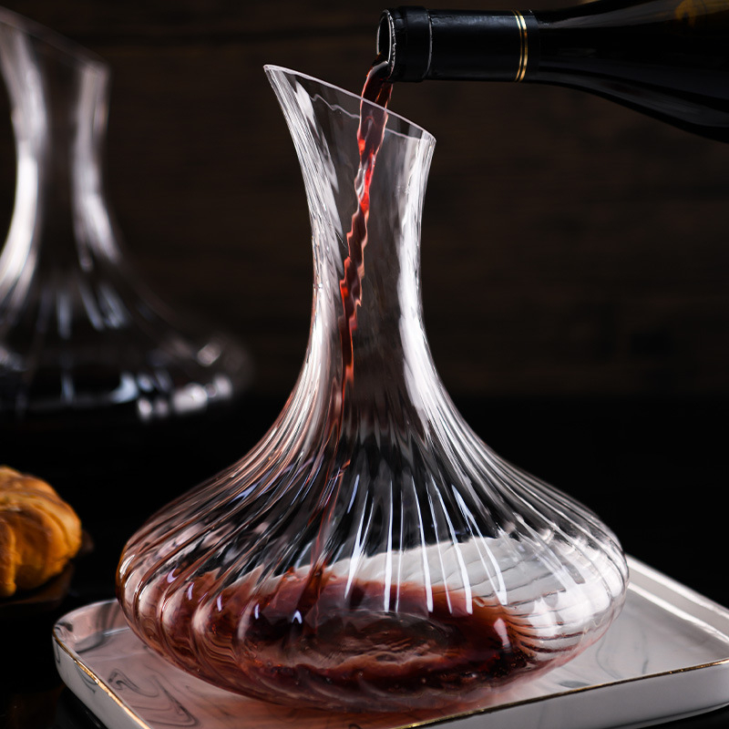 Decantor de vin din cristal în stil european pentru uz casnic, 1000 ml, înaltă calitate