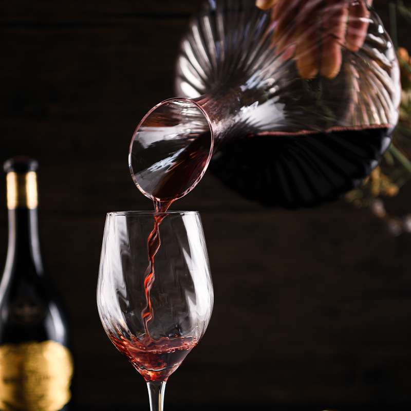 Decantor de vin din cristal în stil european pentru uz casnic, 1000 ml, înaltă calitate