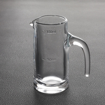Set de decantor din sticlă pentru băuturi cu măsurătoare, stil chinezesc, sticlă groasă, pentru uz casnic sau în restaurante