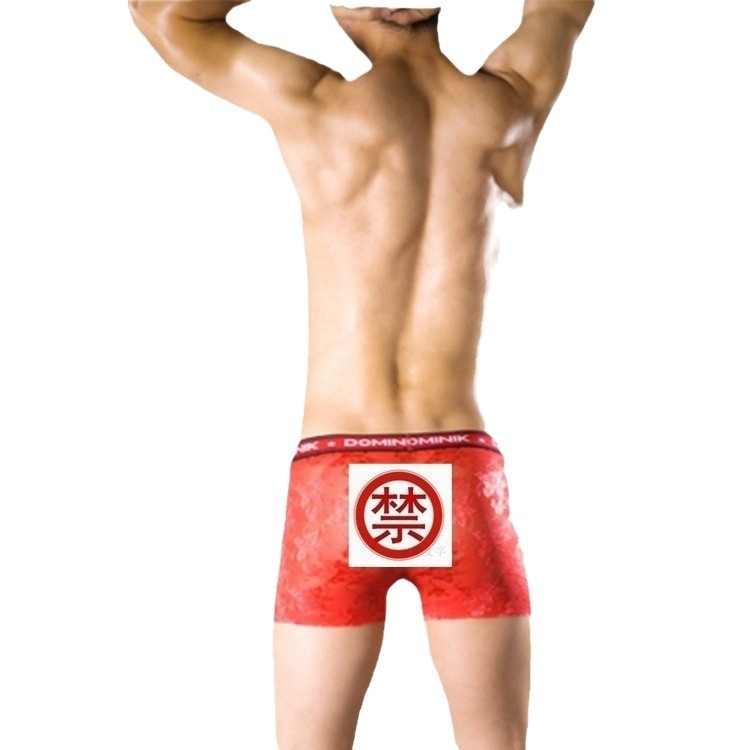 Dominik 3008 Muške mrežaste boxerice, prozračne, velike veličine