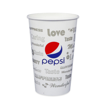 Pahar de hârtie de unică folosință pentru băuturi reci, cu capac, dublu film, îngroșat, 201–300 ml, la vânzare en gros