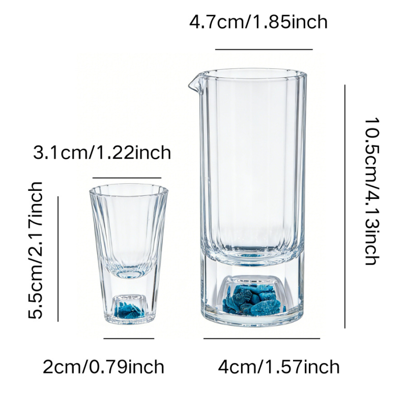 Set de pahare de vin din cristal, stil chinezesc, retro lux, dozator de vin, pahar mic pentru o porție, cutie cadou