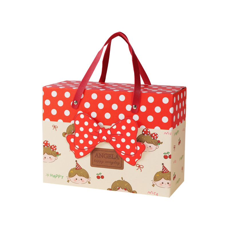 Cutie cadou drăguță cu design animat pentru sărbătorirea lunii de viață a bebelușului — cutie cu bomboane‑ouă, pungă cadou, en gros