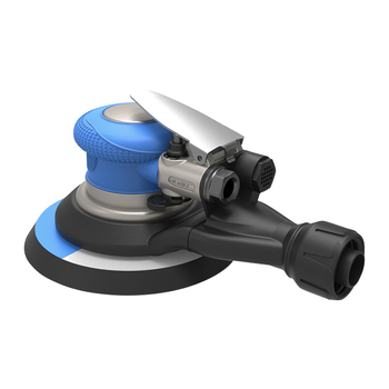 Șlefuitor pneumatic industrial personalizabil cu disc de 150 mm pentru șlefuire, lustruire și aplicare de ceară auto.