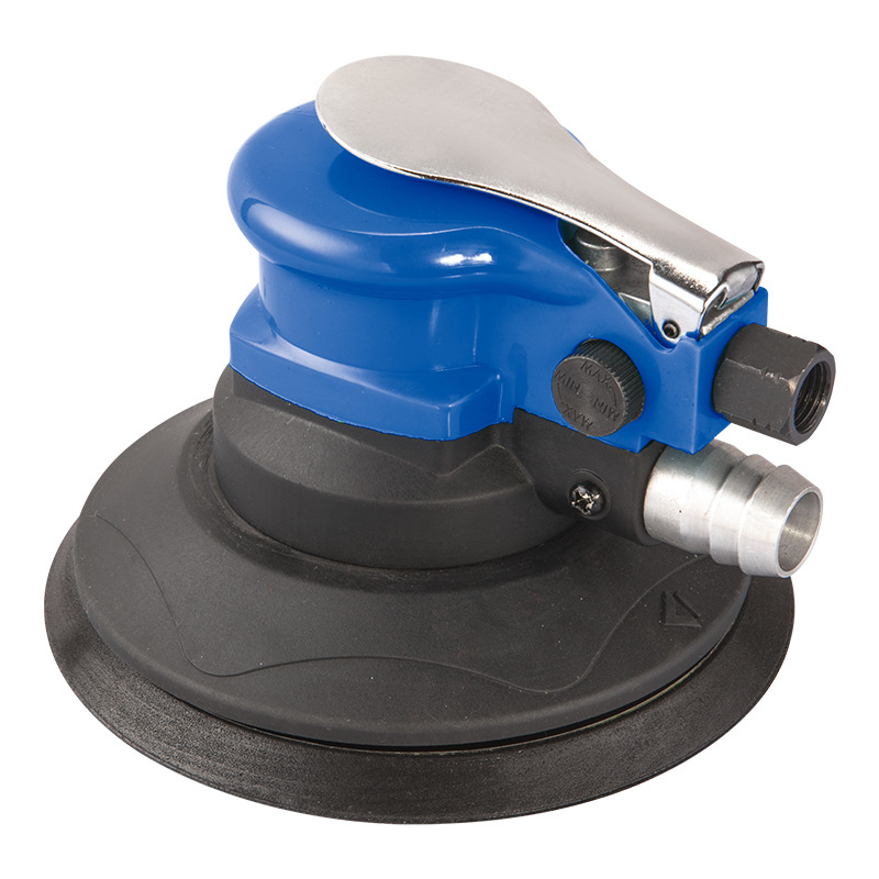 Șlefuitor pneumatic industrial personalizabil cu disc de 150 mm pentru șlefuire, lustruire și aplicare de ceară auto.