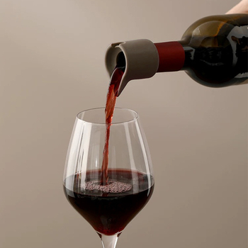 Stopper din silicon pentru sticle de vin din sticlă – pentru șampanie și vin, utilizare casnică