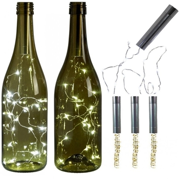 LED bakrena žica u obliku cvijeta za čep vina, ručna lampa za dekoraciju vjenčanja i Božića