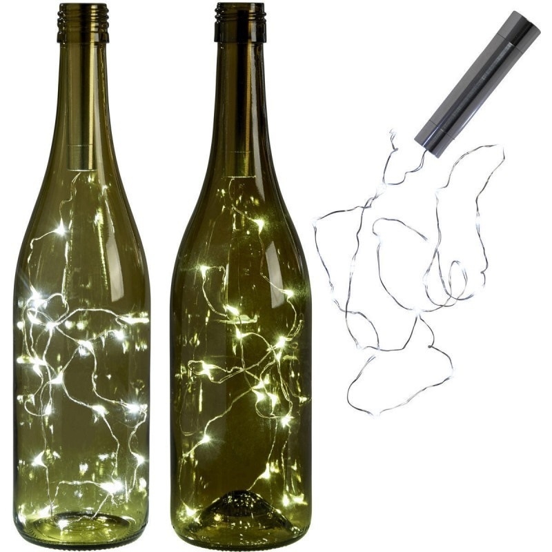 LED bakrena žica u obliku cvijeta za čep vina, ručna lampa za dekoraciju vjenčanja i Božića