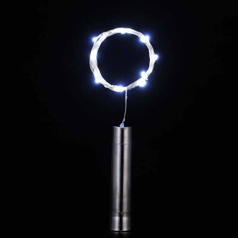 LED bakrena žica u obliku cvijeta za čep vina, ručna lampa za dekoraciju vjenčanja i Božića