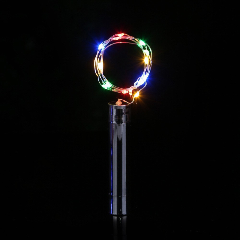 LED bakrena žica u obliku cvijeta za čep vina, ručna lampa za dekoraciju vjenčanja i Božića