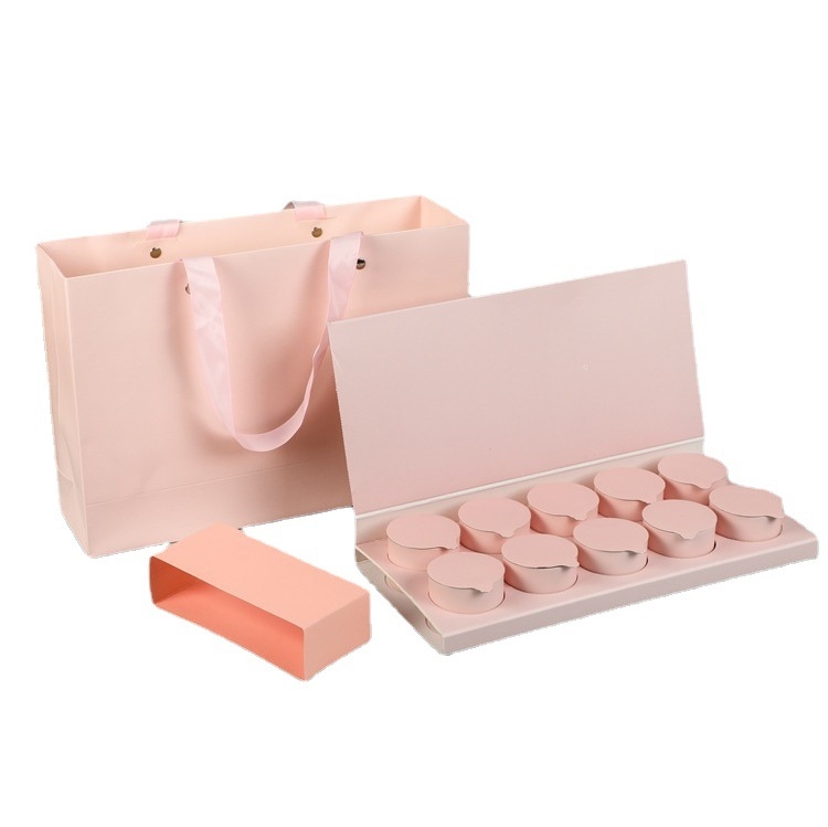 Cutie personalizată de ambalare ceai premium pentru ceai în doze mici, cu ceai floral și ceai cu citrice, în loturi mici