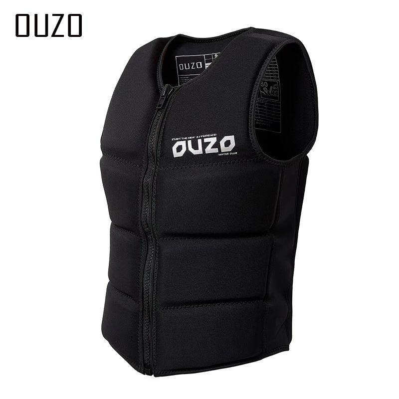 OUZO PVC prsluk za spašavanje za odrasle, unisex, visoke plovnosti, za rafting i surfanje