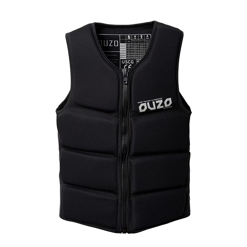 OUZO PVC prsluk za spašavanje za odrasle, unisex, visoke plovnosti, za rafting i surfanje