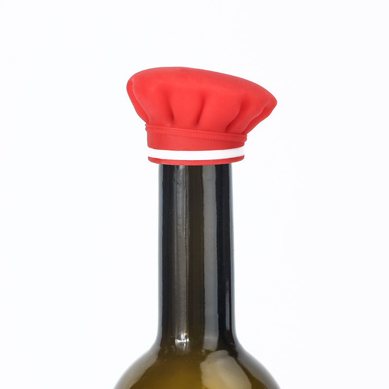 Dop din silicon pentru vin – păstrează prospețimea, sigilează etanș, design inovator